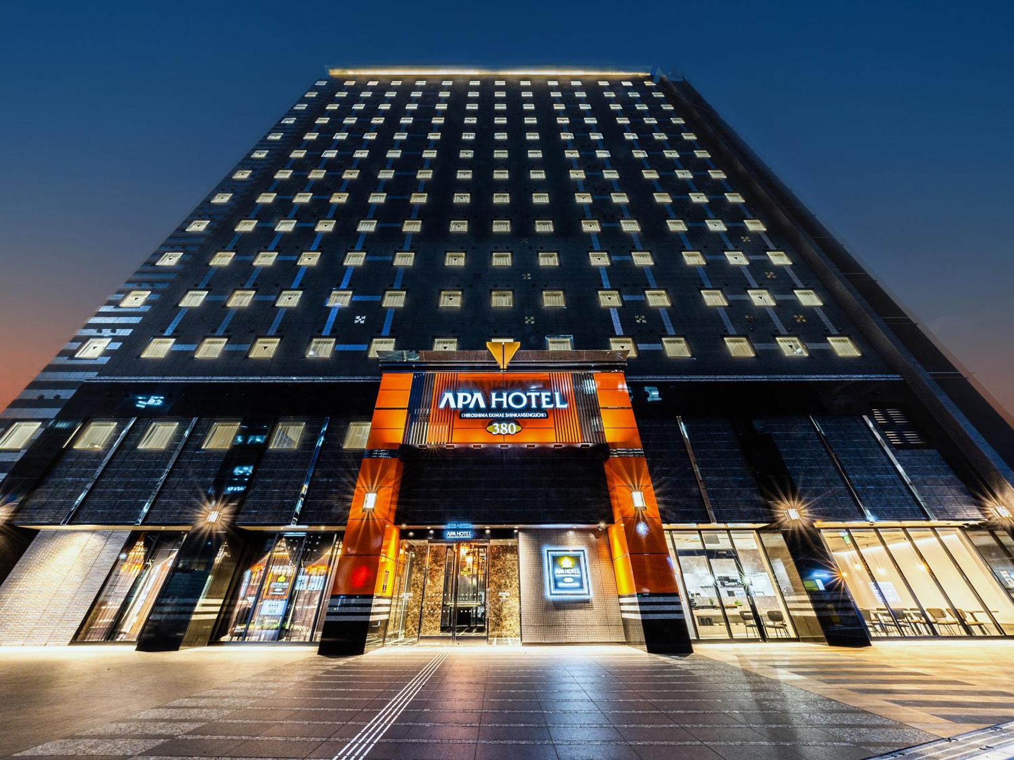 Apa Hotel Hiroshima Ekimae Shinkansenguchi Exteriér fotografie